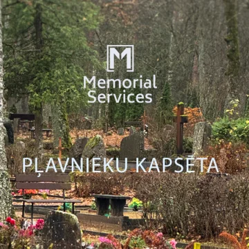 Pļavnieku kapsēta Logo
