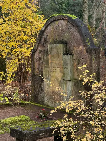 Meža kapi – skats uz apbedījumiem